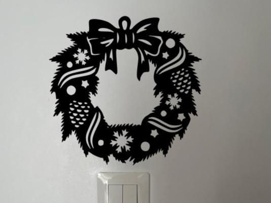 Christmas door ornament