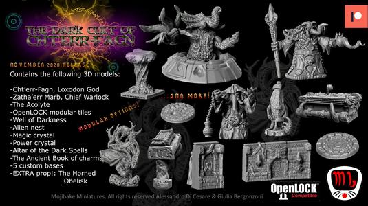  The dark cult of Chterr- Fagn  Complete set