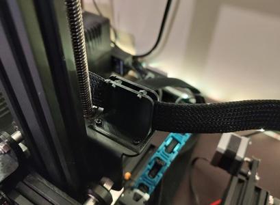 Creality Sprite ribbon management for Ender 3