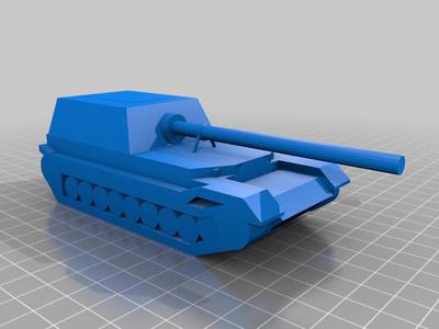 Ferdinand German Tank Destroyer model