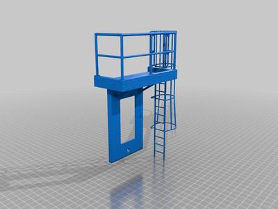Phone Holder Fire Escape
