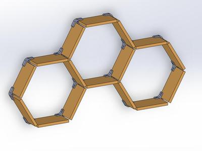 Honeycomb Shelving