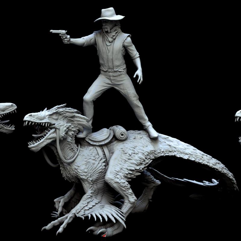 Wild Stallion (Pose 3 of 3/ Rider and no rider)