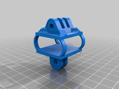 DJI Action 2 and Gopro Soft Mount universal FPV adapter