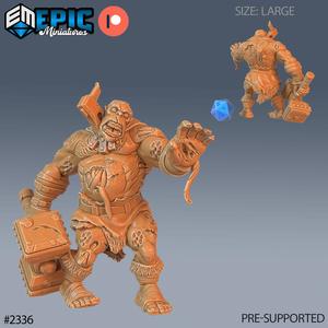 Ogre Zombie Hammer / Evil Troll / Undead Spawn / Male Cave Beast / Graveyard Encounter