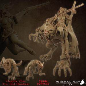 The Red Huntress ~ Grimm Hunters | Chapter 1: The Red Huntress