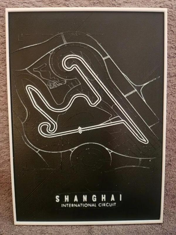 Shanghai International Circuit F1 - HueForge   