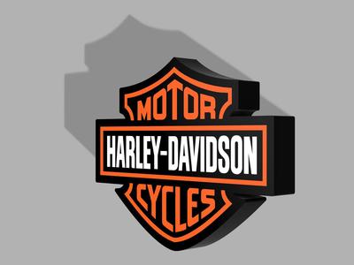 Harley Davidson LED Lightbox Sign