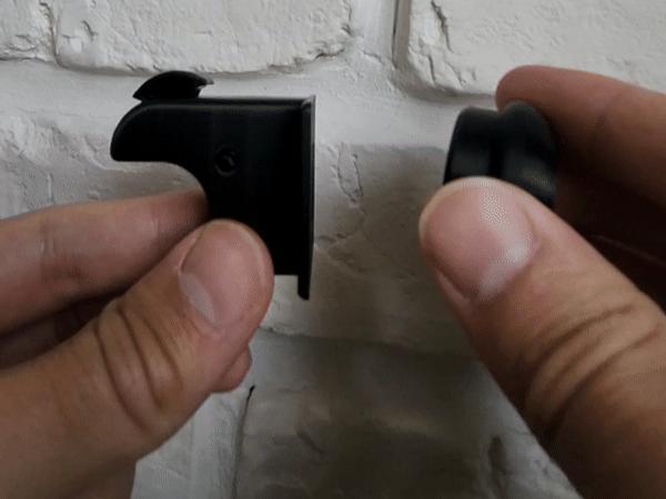 Magnetic cabinet lock "print in place"