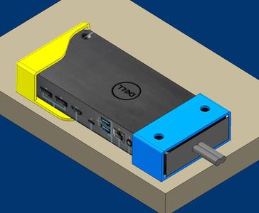 Dell Dockingstation WD19 Under the Desk Mount - Home Office