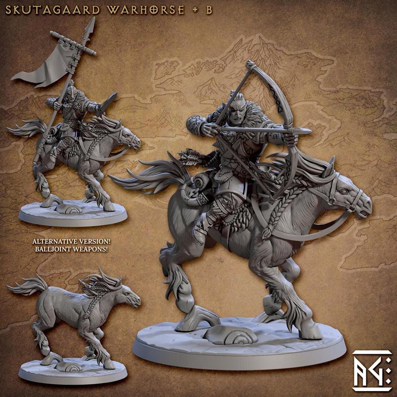 Northmen Huskarls Horse Rider - B (Skutagaard Northmen Saga)