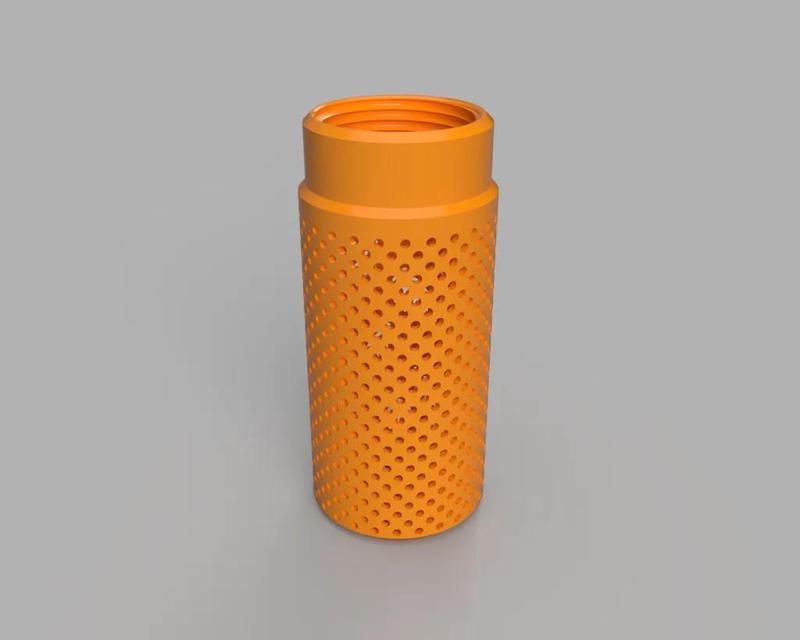 Filter für Regentonne, aufschraubbar auf 1" DN25 Anschluss, Maschenweite 2 mm   