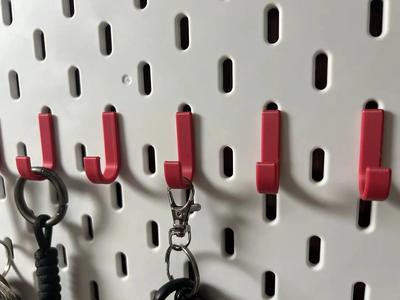 Pegboard Accessories - Single Hook