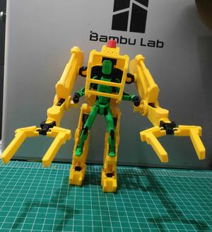 DUMMY 13 ALIEN CARGO LOADER EXOSKELETON ARTICULATED