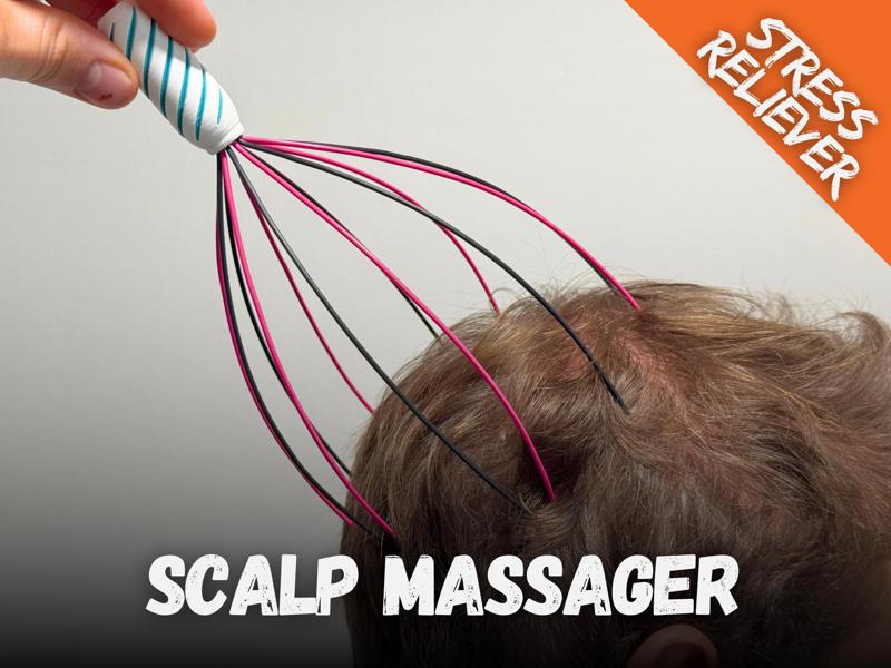 Scalp Massager – Stimulator and Stress Reliever