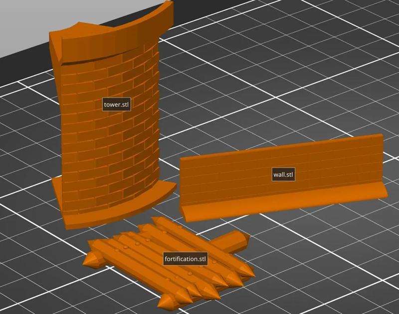 Castle Panic (game) - Enhanced Pieces   