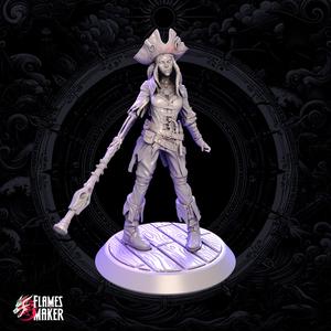 Pirate Zombie Druid Mara - PRE SUPPORTED