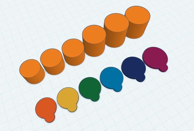 Coin holder - Coin pusher - separator (Kč / Czk) Czech Crowns   