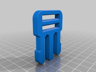 3 prong harness clip