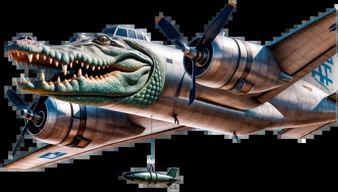 Bombardino Crocodilo Hue Forge   