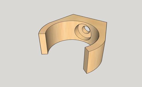 clamp clip pipe fasteners M25 mm
