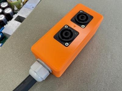Speaker connectors case