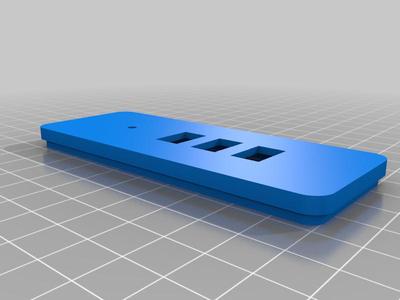 Somfry remote replacement housing
