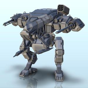 Xoren combat robot (8) - BattleTech MechWarrior Scifi Science fiction SF Warhordes Grimdark Confrontation Necromunda