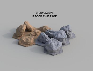 CRAWLAGON: *S Rock 21-30 PACK* || RC rock crawling system for 1/24, 1/18, 1/16 scale RC crawlers