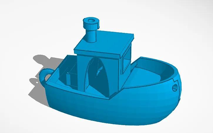 Benchy key chain accessory   