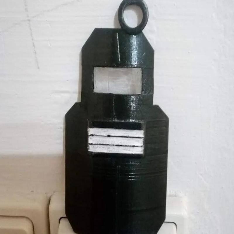 Small keychain Blitz Shield Rainbow six siege   