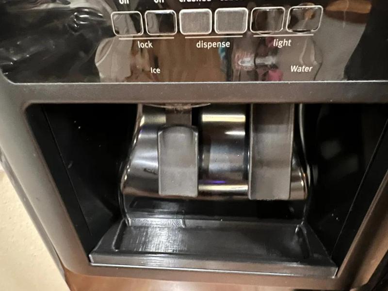 Refrigerator drip tray replacement for WP2206670B (Maytag, KitchenAid, Whirlpool)   