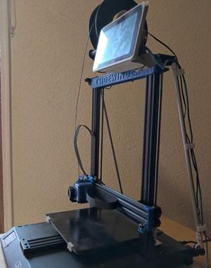 X1/2 , Genius, Raspberry Pi 7" Screen holder for top mounting