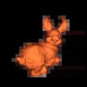 Osterhase rechts guckend/Easter bunny looking right   