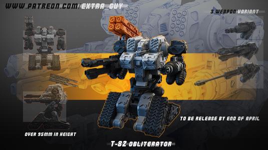 T-82 Obliterator 50mm and 70mm