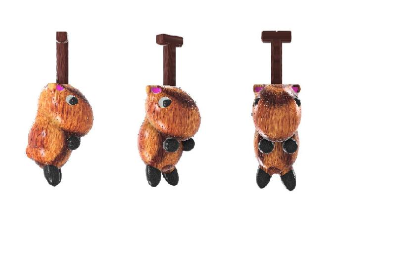 Reindeer Tippi Tree Ornament