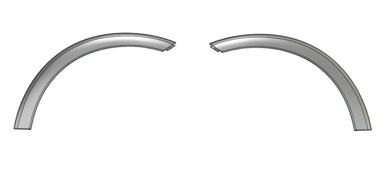 Porsche Cayenne 2007-2010 Wheel arch extension 95555971702G2X 95555971802G2