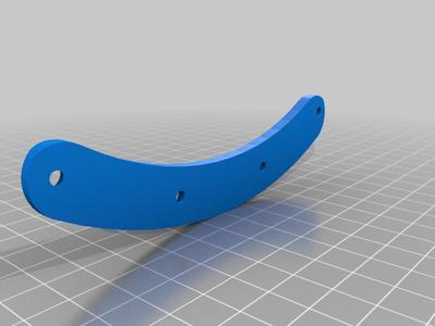 Kossel Heated Bed Holder