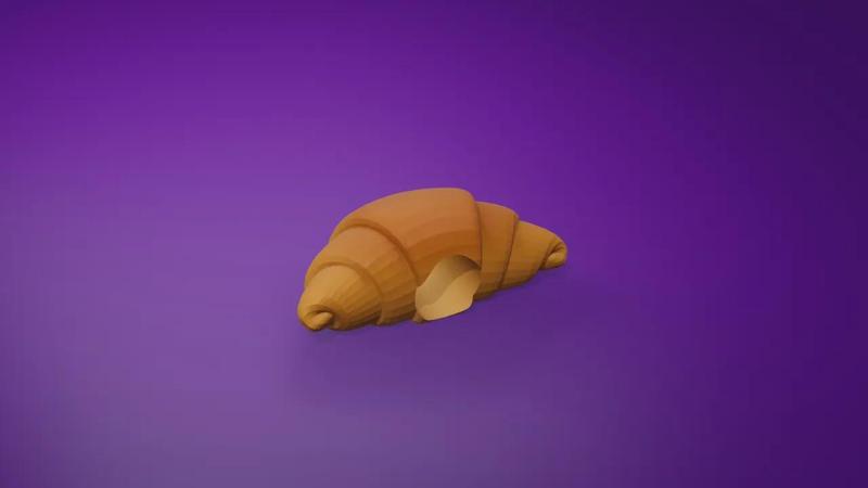 Croissant bead   