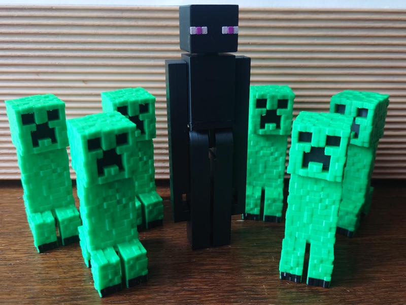 Minecraft Enderman 13cm articulated