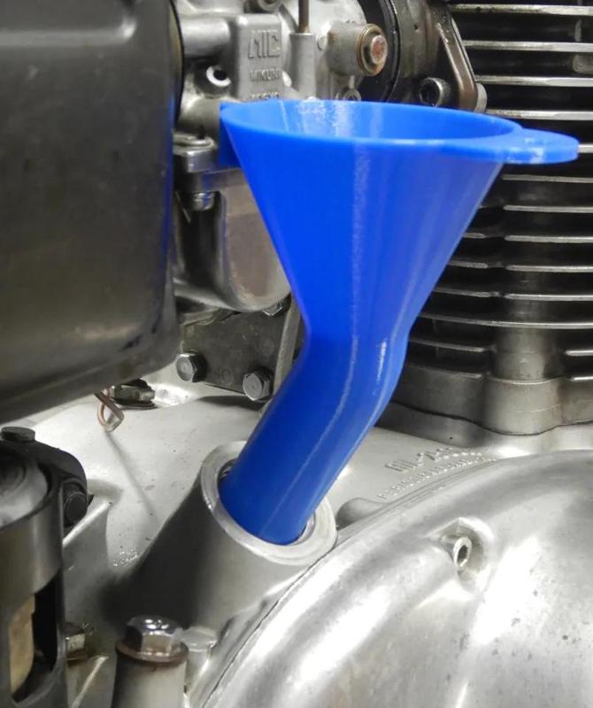 Yamaha XS 650 Einfülltrichter Trichter funnel Öl Motoröl oil filling funnel engine oil   