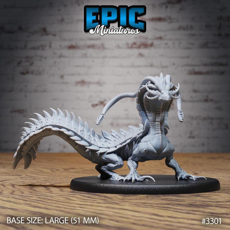 Sea Drake Deity / Water Dragon / Winged Ocean Encounter / Magical Aqua Beast / Evil Dragonborn / Draconic Army