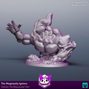 The Magmasity Ignians - Gohven, The Resurrected Titan