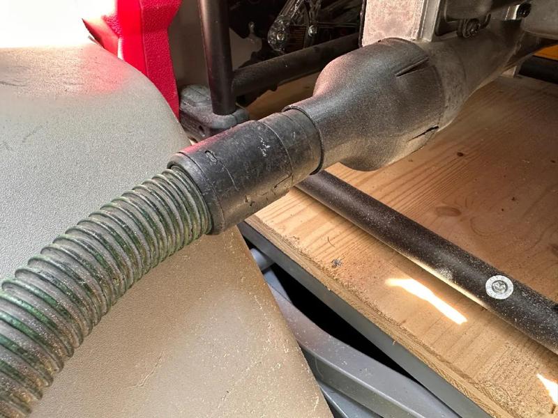 Dewalt DWE7485 to Festool 27mm hose adapter   