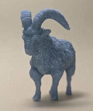 Giant Horned Goat 50mm base (DND / TTRPG)   