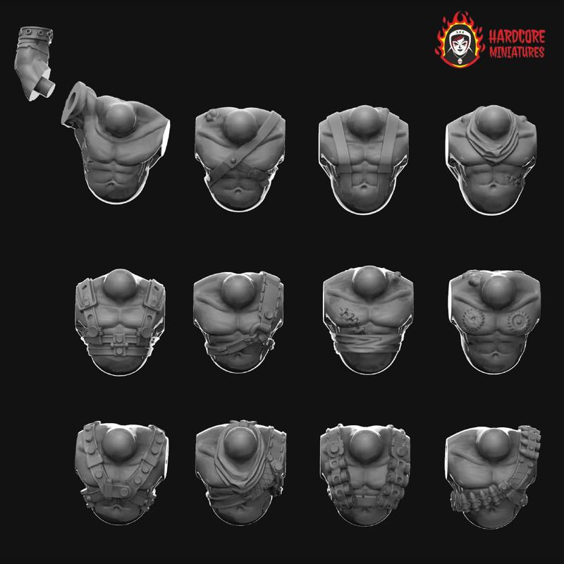 Space Orc Fury Torsos