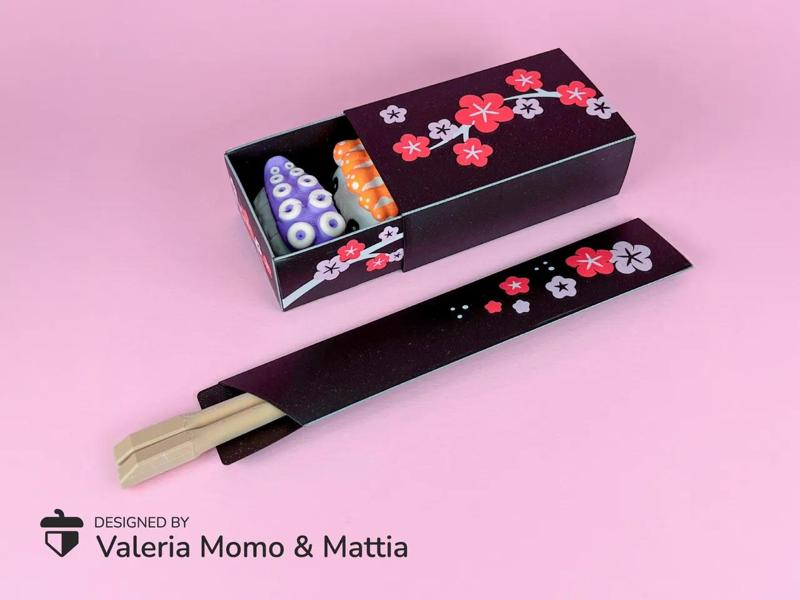 Sushi Kit for Sushi Lovers, Box & Chopsticks   