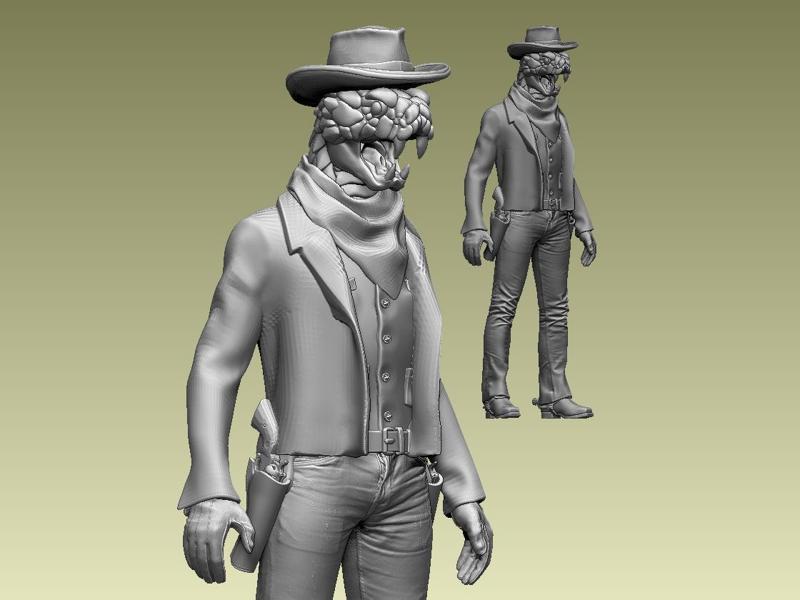 snake cowboy