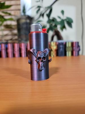 Devil Skull BIC Sleeve