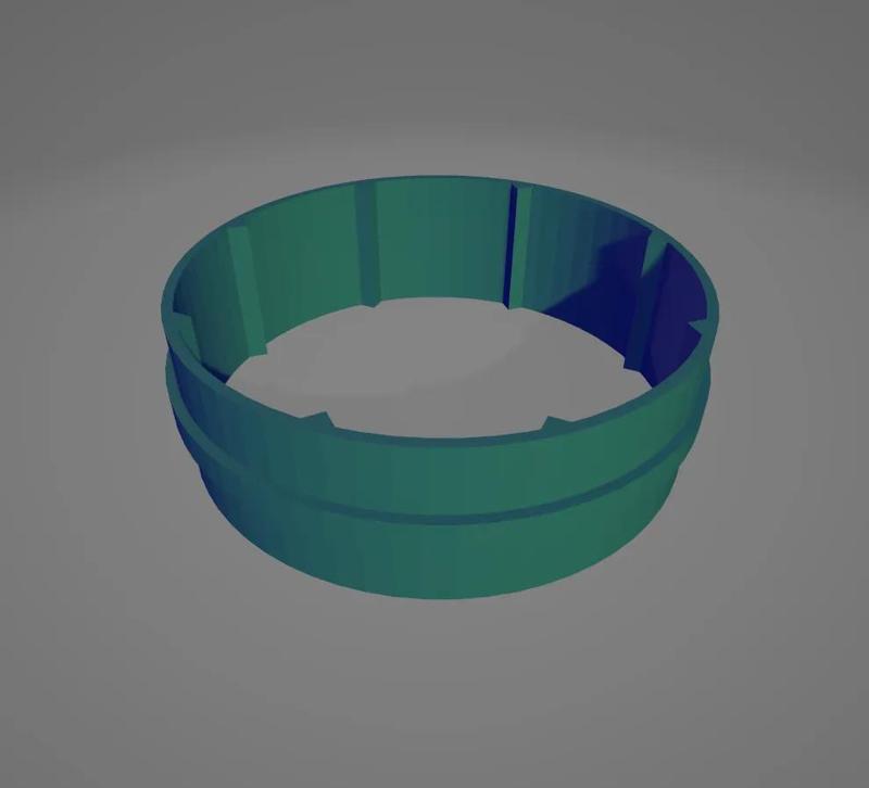 Reinforced pipe coupler 150mm   